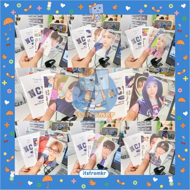 [READY STOCK] NCIT Random Photopack Member Set Doyoung Haechan Jungwoo Taeyong Jaehyun Yuta Taeil Jo