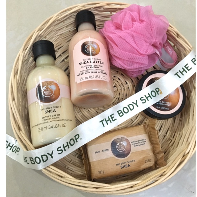 [ SIAP KIRIM ] Sale Gift Set / Hampers / Seserahan Paket The Body Shop Hair & Body Care