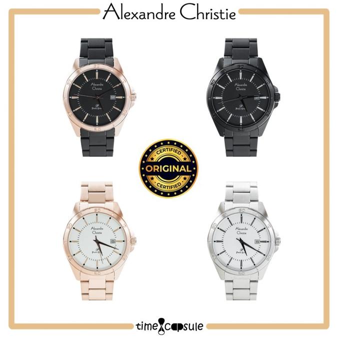 Jam Tangan Pria Alexandre Christie Original Ac 1011 Md Barinasstore