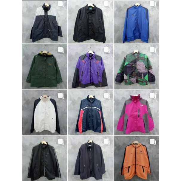 JAKET PRIA WANITA || JAKET SECOND BRAND || JAKET OUTDOOR || JAKET RUNNING || JAKET SECOND ORI