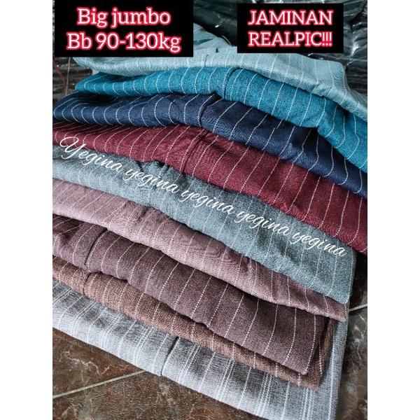 CELANA PANJANG MOTIF SALUR WANITA UKURAN BIG JUMBO UNTUK BB 90-120kg