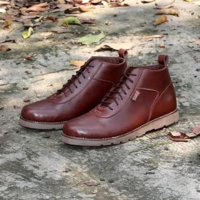 Sepatu D-island Casual Boots 277 New Brown / sepatu d island