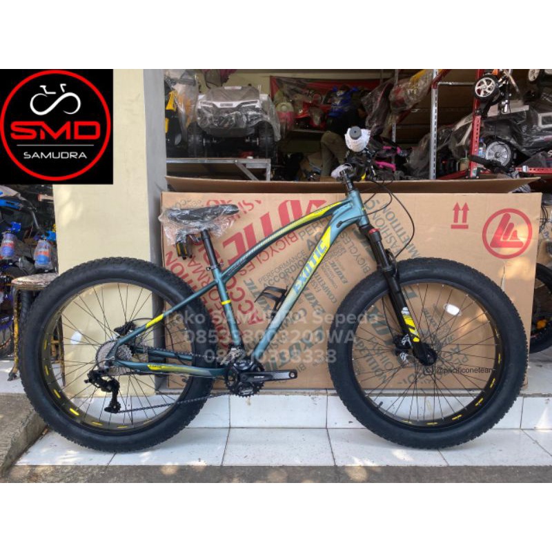 Sepeda Gunung MTB 27.5 Exotic 2658 4.0 Fatman 9sp Alloy Murah BDG
