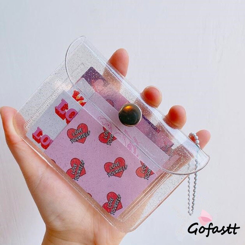 Dompet Koin / Kunci Mini Transparan G