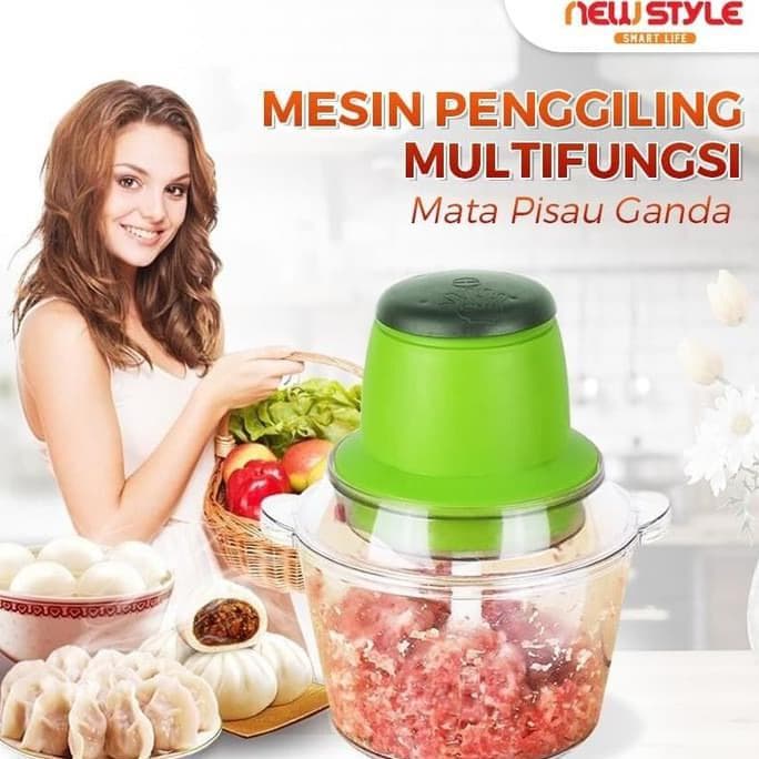 BLENDER DAGING CHEN HAO BLENDER CAPSUL ISI 2 LITER DENGAN 3 MATA PISAU TAJAM FOOD PROCESSOR