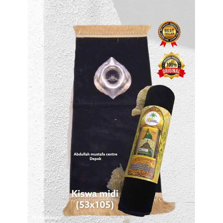 SAJADAH EXCLUSIVE KISWA PINTU KABAH HAJAR ASWAD MIDI