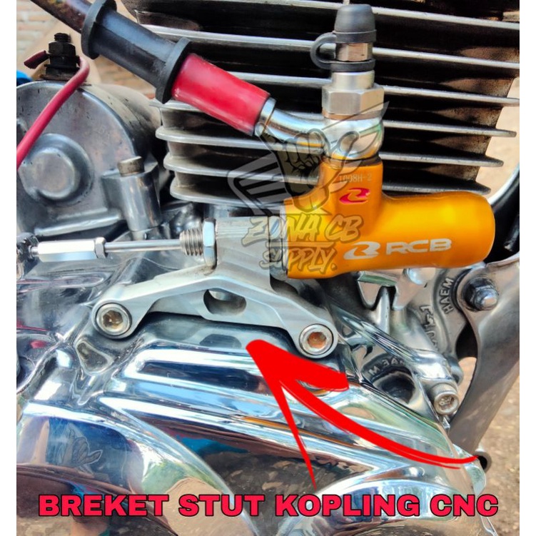 dudukan kopling hidrolik bak cb gl megapro tiger tlr astrea grand cnc