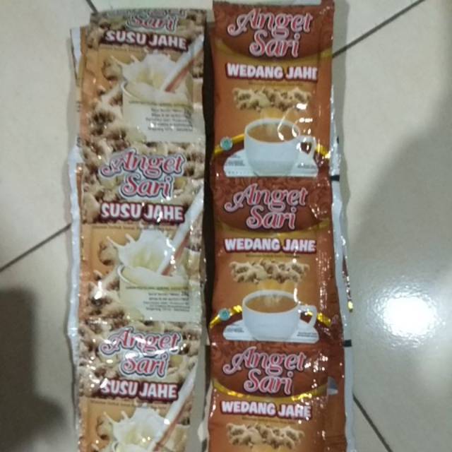 

Anget Sari susu jahe 1 renteng