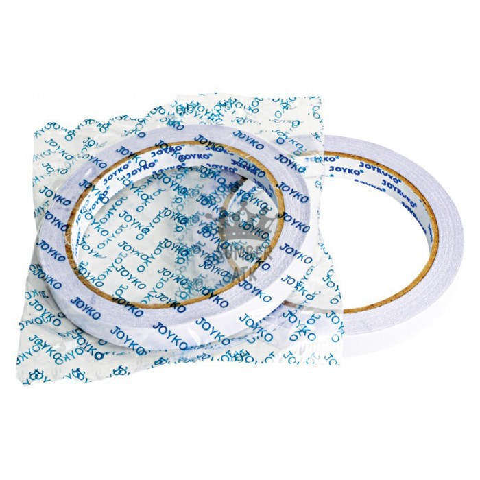 

Double Tip / Double Sided Tape Perekat 2 Sisi Joyko 1/4 ''