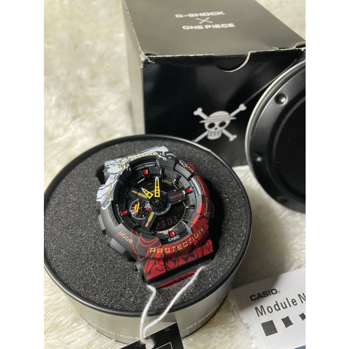 JAM TANGAN CASIO G SHOCK X ONE PIECE ORIGINAL BM FULLSET