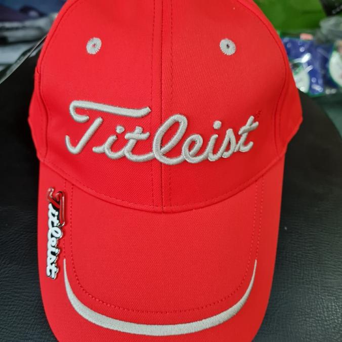 TOPI TITLEIST ORIGINAL GOLF MERAH