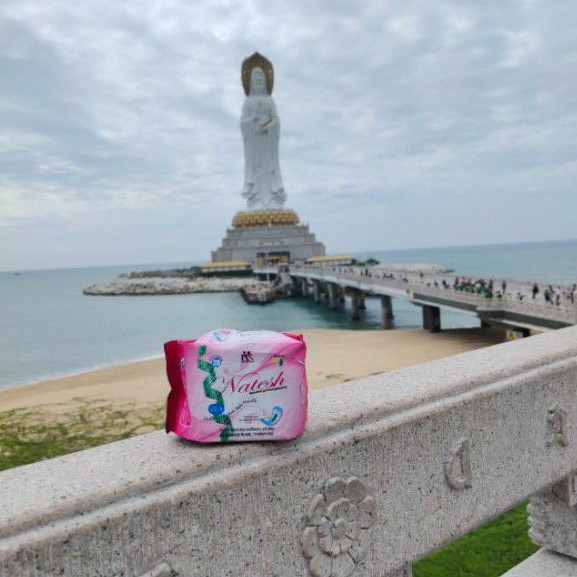 Natesh Pantyliner Natesh Panty Natesh Pink Pembalut keputihan Natesh