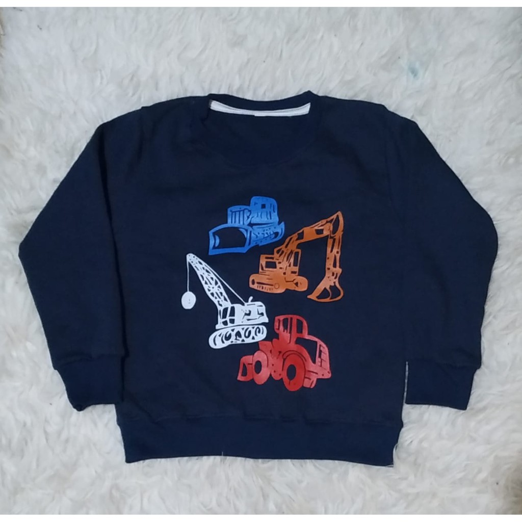 COD SWEETER JAKET TRUK NAVY 2-5 TAHUN-3