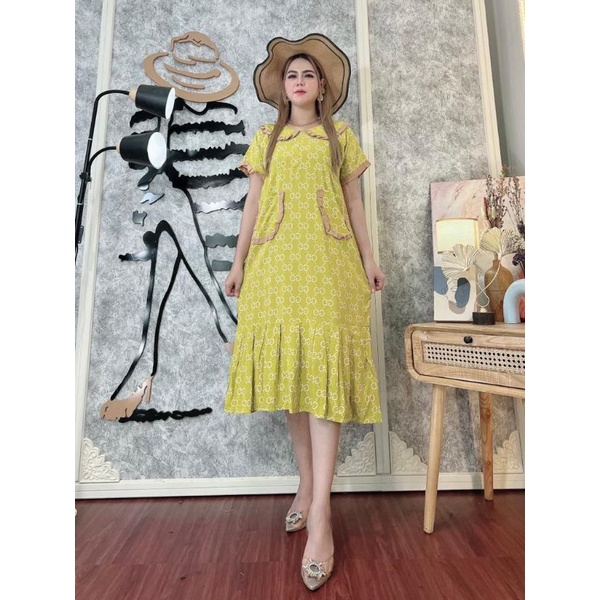 dress daster rayon premium daster busui tali samping daster viral daster branded daster cibi kotak  daster terbaru