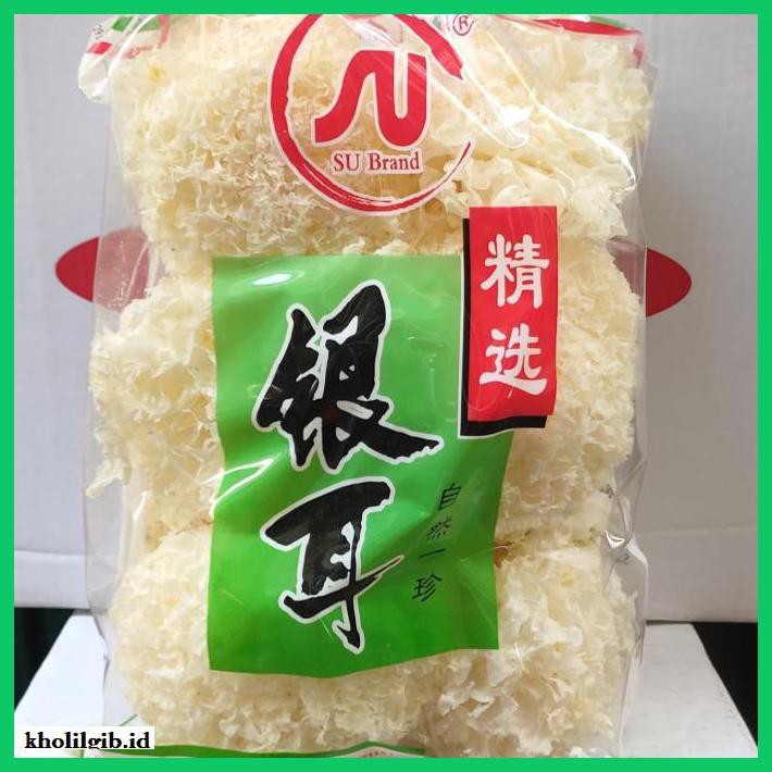 

lanoisidartdrink- su brand jamur putih / jamur es / jamur salju - 500gr -asliii-bngittt.