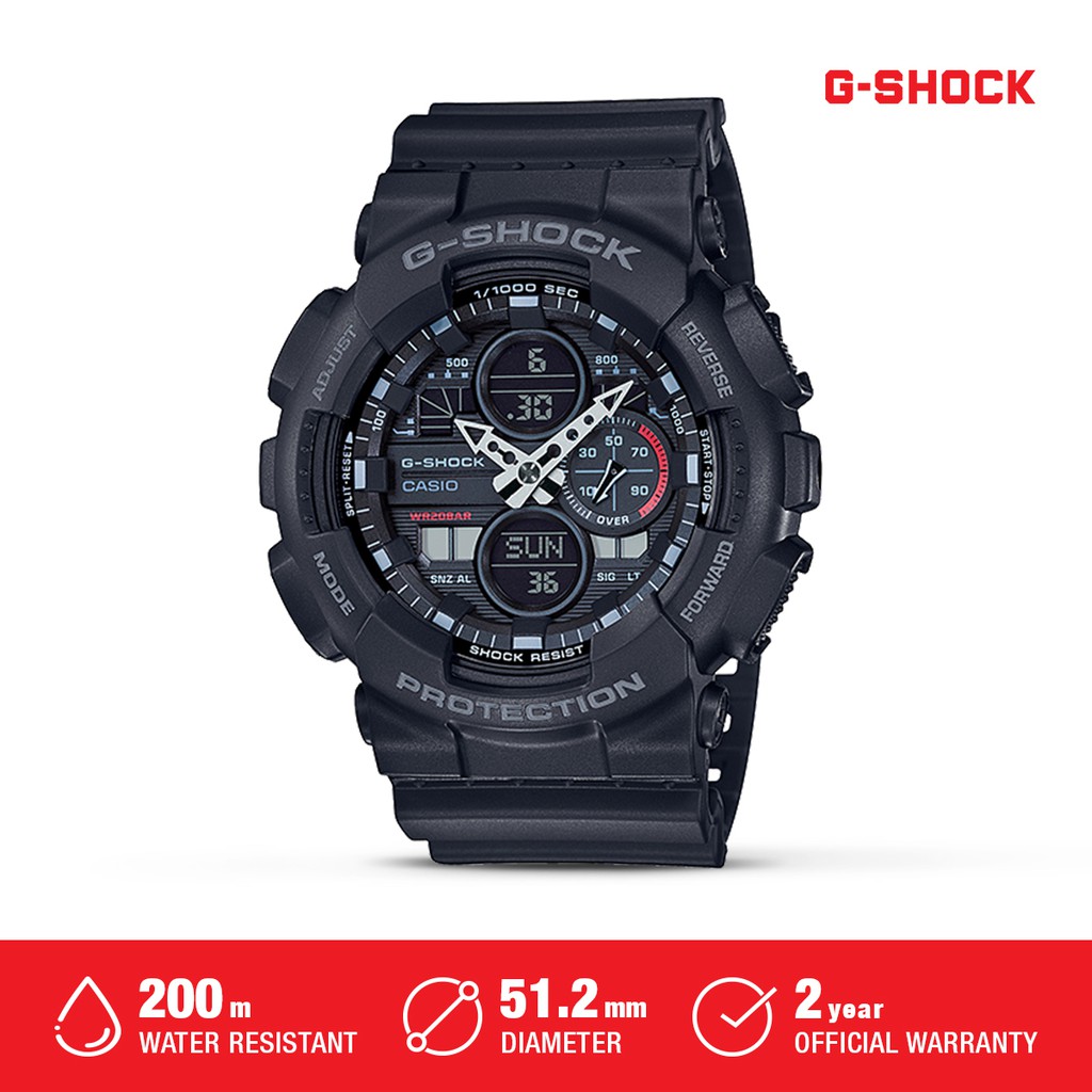 Casio G-shock Magnetic Resistant Original GA-140-1A1DR Jam Tangan Pria Waterproof