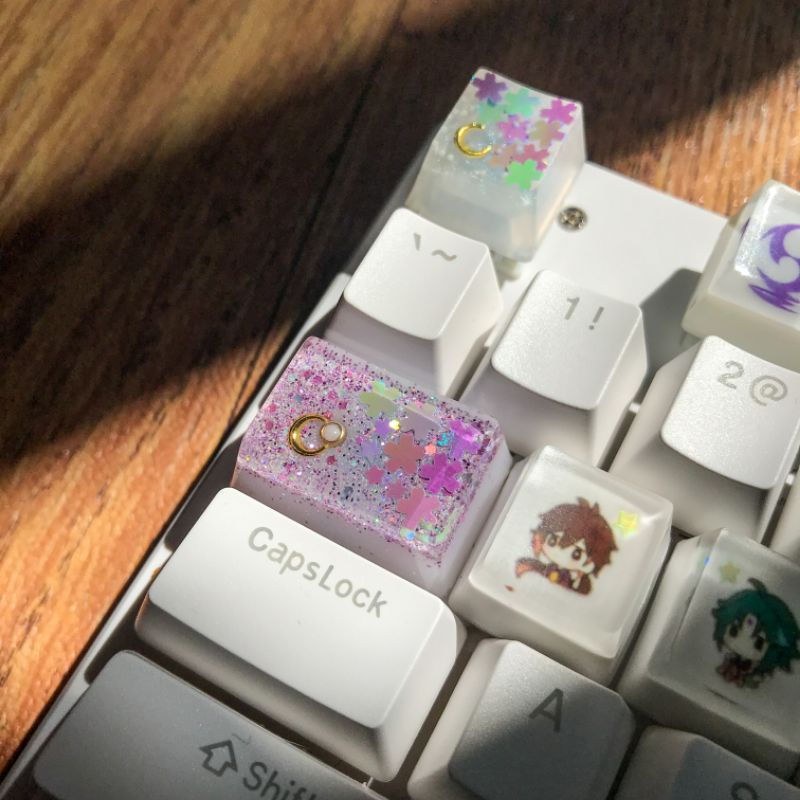 Keycaps Lilac Sakura /Tab || size 1.5u