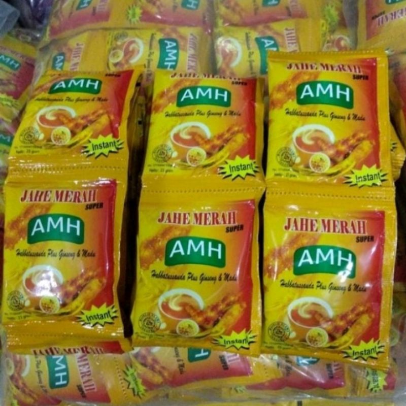 

Jahe Merah Super AMH Amanah Habbatussauda Plus Ginseng Isi 12 Sachet Minuman Herbal Untuk Menjaga Daya Tahan Tubuh