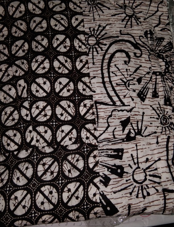 Batik Wanita Kekinian Blouse Batik Kombinasi/kantor