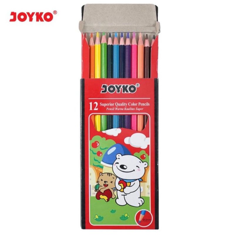 

Pensil Warna Joyko 12 Warna CP-12PB