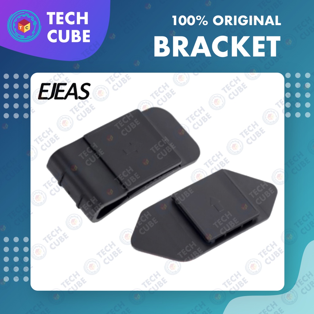 Bracket / Headset Penjepit Metal Clip Besi Clamp Kit Headset Intercom Helm EJEAS Q7