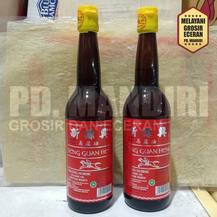 

Seng Guan Heng Sesame Oil 620 Ml / Minyak Wijen / Cap Kuda 014