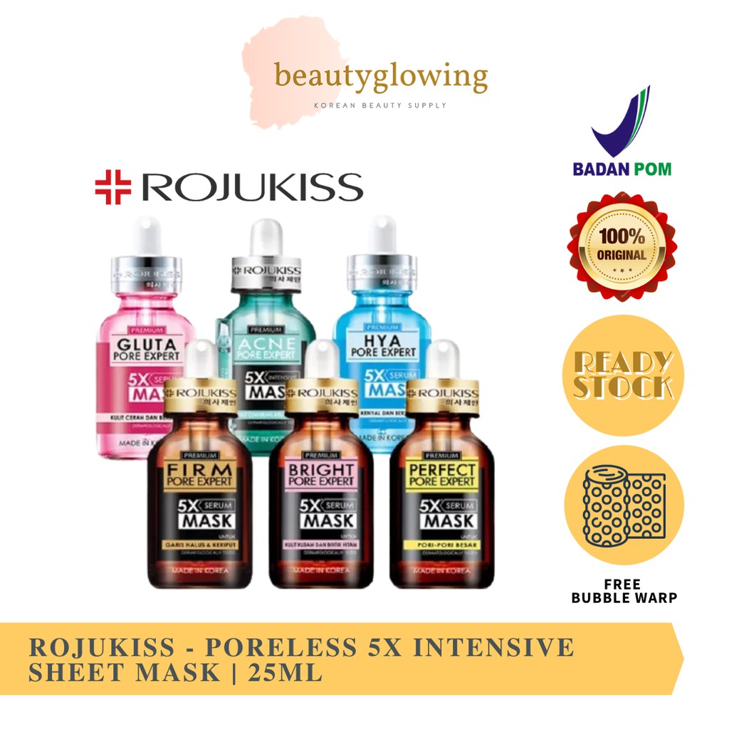 [BPOM] ROJUKISS PORELESS 5X INTENSIVE MASK