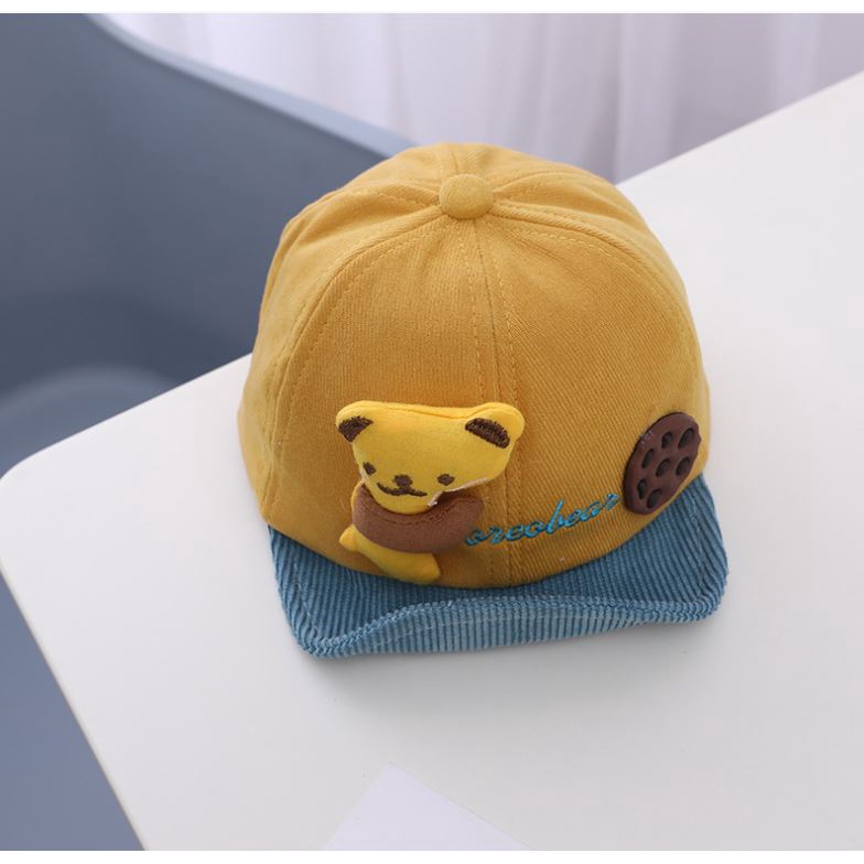 Topi Anak Baseball OREOBEAR TOPI ANAK 3D IMPORT KEREN UNISEX