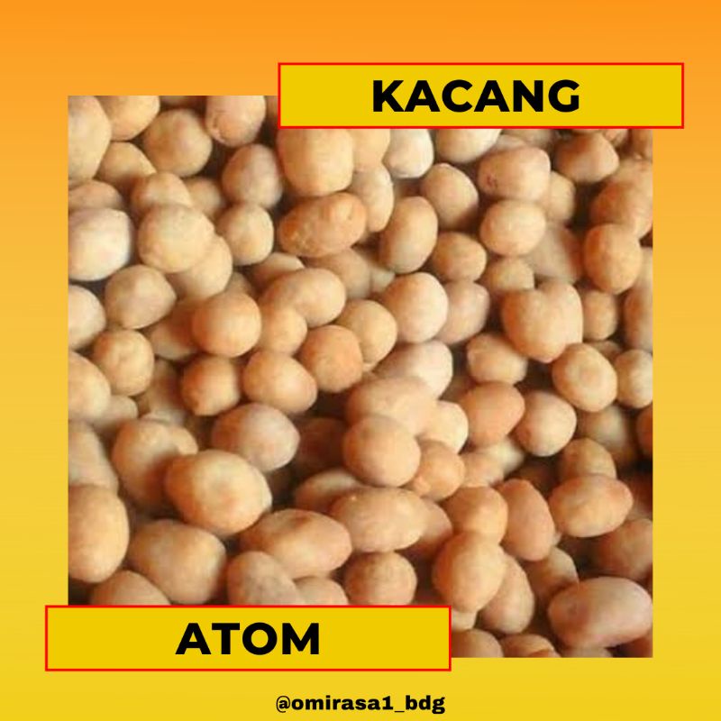 

Kacang Atom oleh-oleh Bandung OMIRASA 1