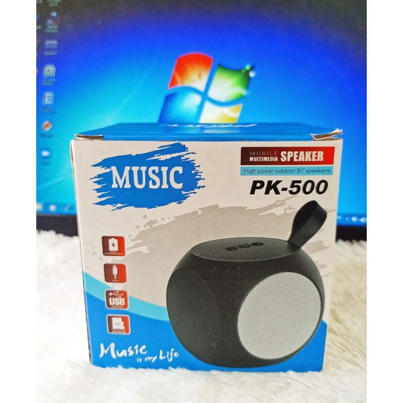 SPEAKER MUSIK HIGH POWER OUTDOOR BT SPEAKER PK-500 / SPEAKER MUSIC MOBILE MULTIMEDIA / SPEAKER MUSIK PK-500