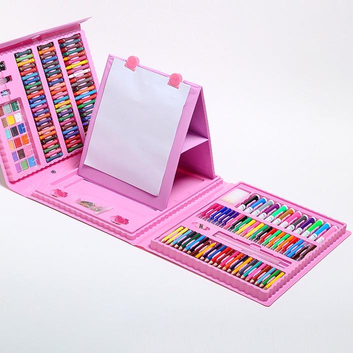 

New! Olla crayon set - Crayon Mewarnai - 208 Warna - Pensil Krayon Alat Menggambar atau Mewarnai Hadiah anak-anak- CP5