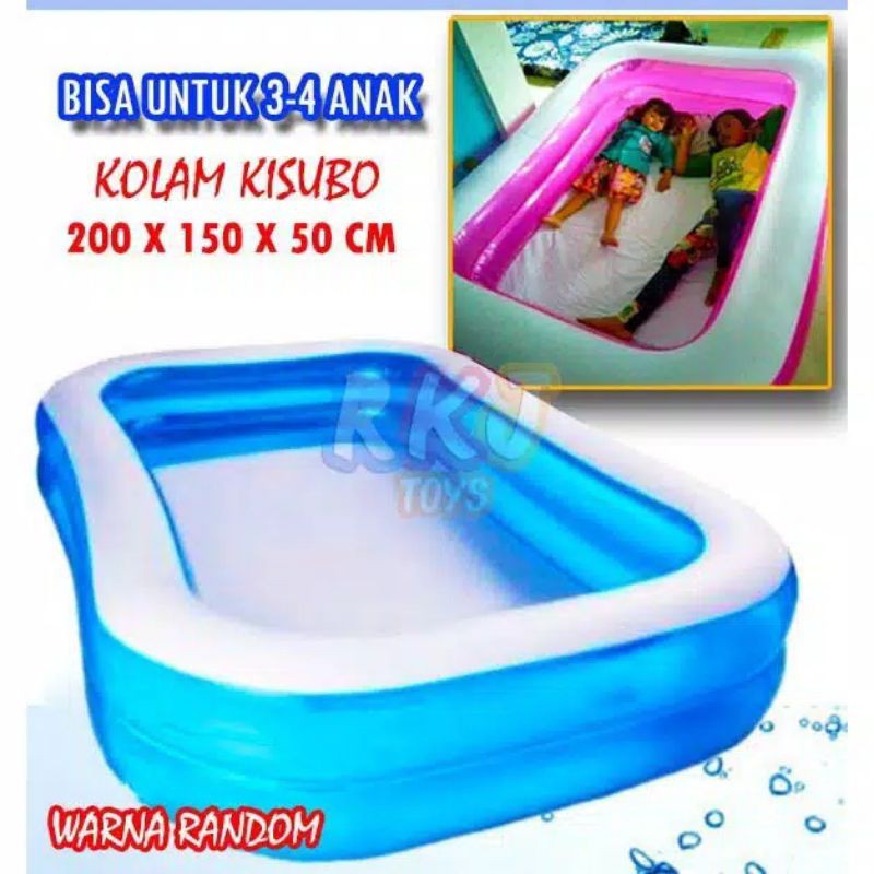 KOLAM renang Anak JUMBO Besar Kisubo 2M