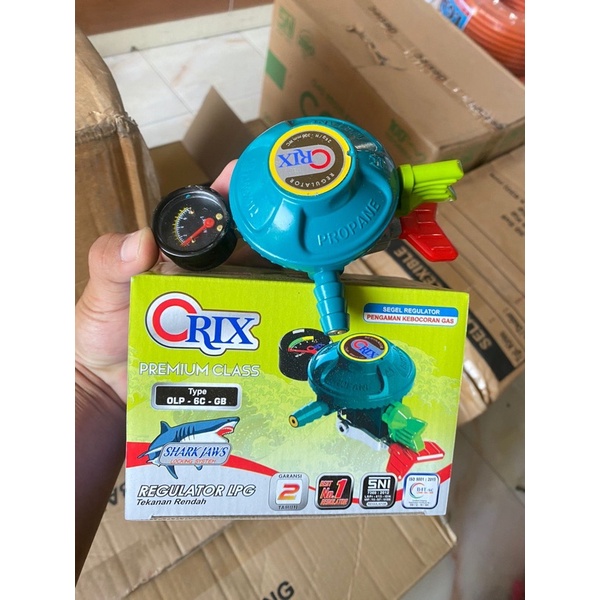 regulator Orix 2 pengaman + alat ukur