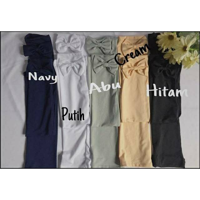 Handsock pita sarung tangan syari penutup tangan inner lengan panjang muslimah hijrah hijab khimar
