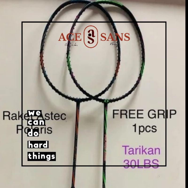 Raket Badminton Astec Polaris 3100 & 3000 I Raket Bulutangkis I Raket Astec I Raket Badminton