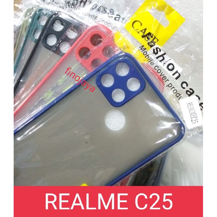 Case Aero My Choice Realme C25 C25S Silikon Casing Selicon Dove Pelindung Camera