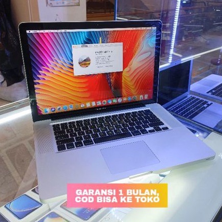 Obral Murah Macbook Pro 2011 15inch Core i7 VGA AMD RADEON 128 256 512GB SSD