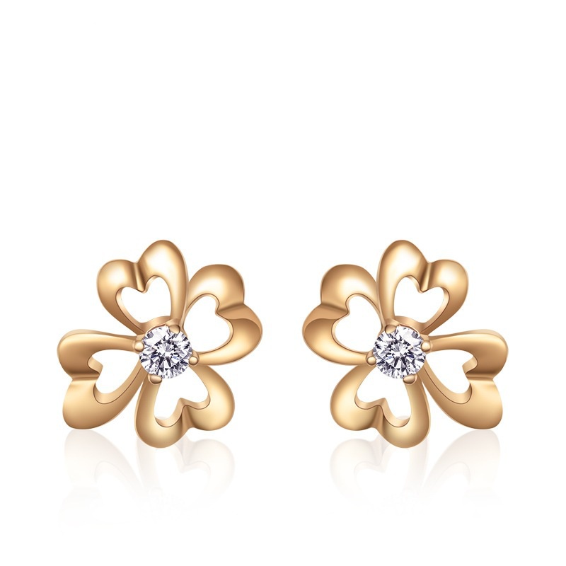 925 anting-anting perak murni, Busana sederhana, Anting-Anting wanita, Perhiasan Fashion Korea, Aksesoris telinga ED005-8