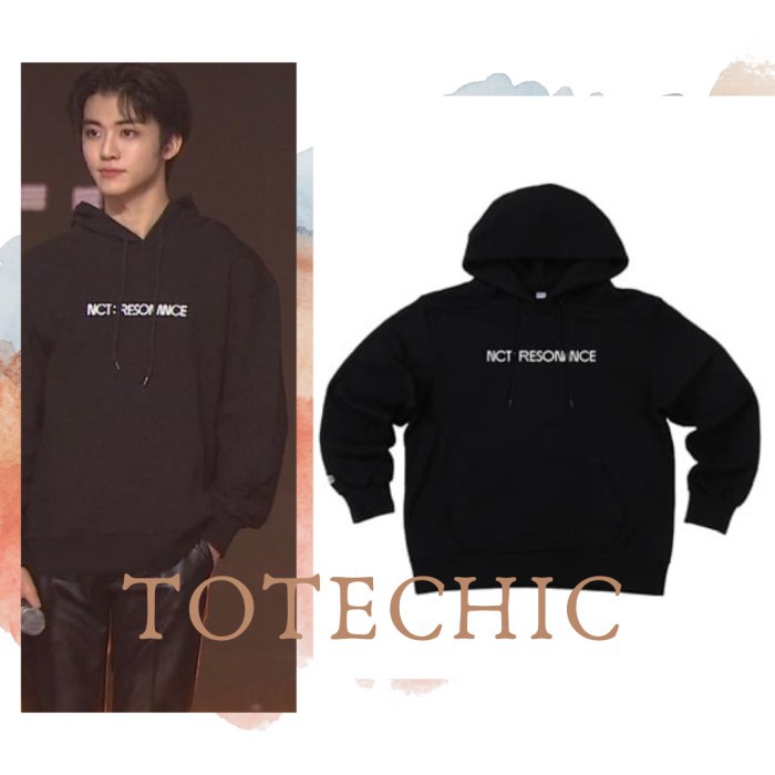 ( Hoodie ) HOODIE NCT RESONANCE KPOP - FREE PC - M, Hitam Hoodie Wanita