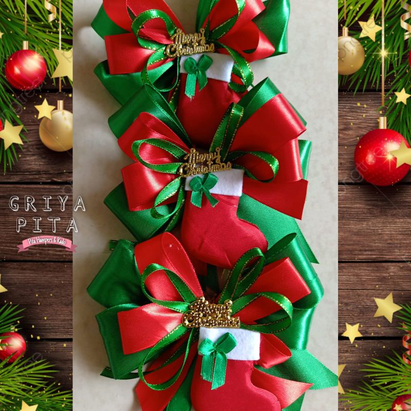 

Pita Hampers Natal T-10, Christmas Socks