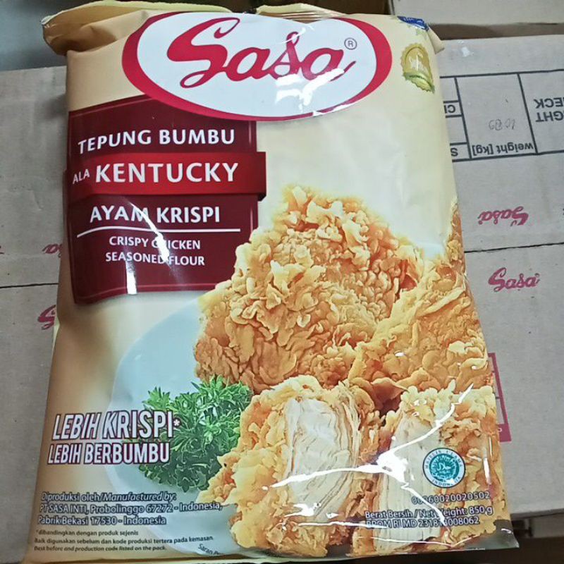 

Sasa Tepung Bumbu Kentucky 850 gr