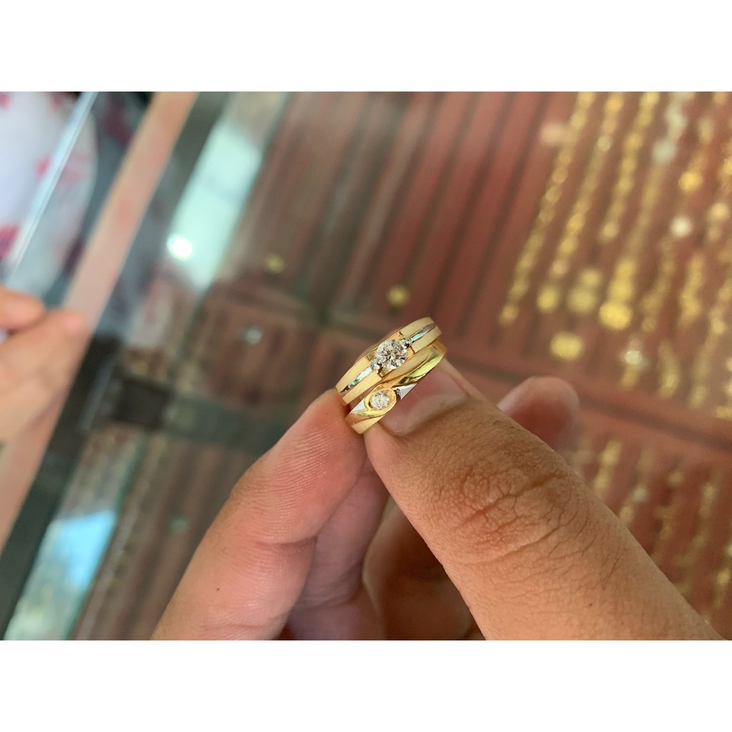 Banyak motif yaa. 700 Cincin asli kadar 70% 22 surabaya gold whitegold kuning tunangan