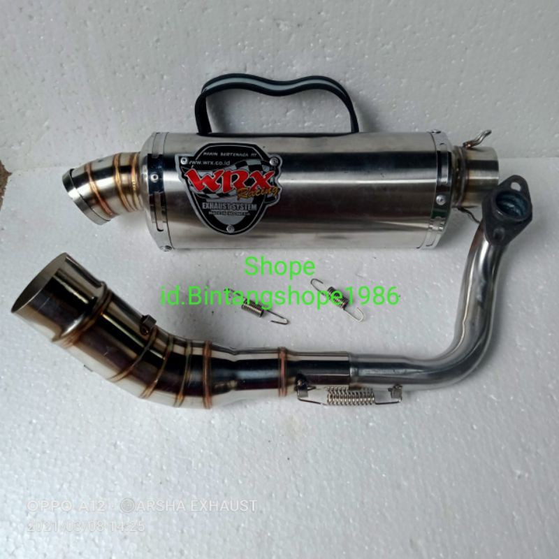 KNALPOT wrx oval leher atas BEAT,,VARIO,110,125,150,, Scoopy,,