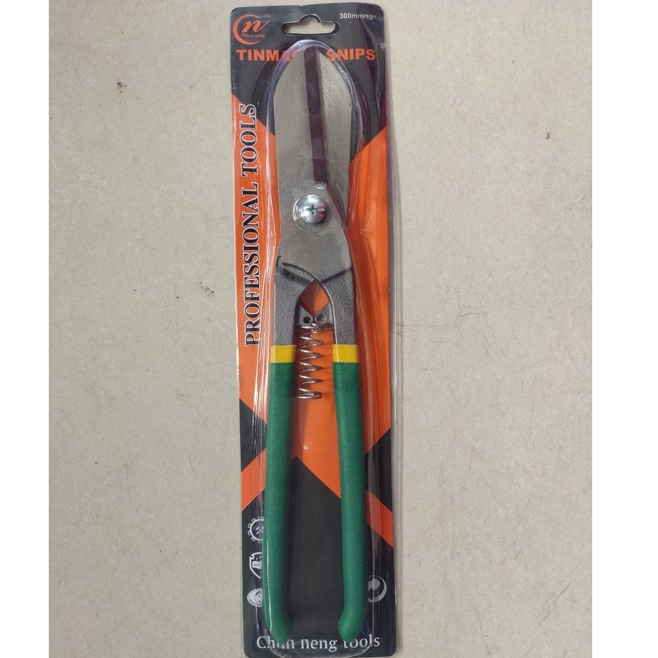 Gunting Baja Ringan 12 Inch 300 mm / Gunting Seng / Gunting Plat Carbon Steel Berkualitas