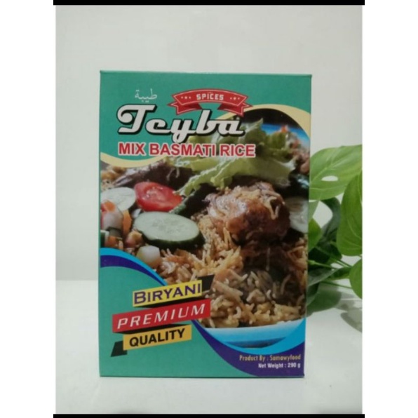 

paket Beras Basmati dengan Bumbu NasiBiryani