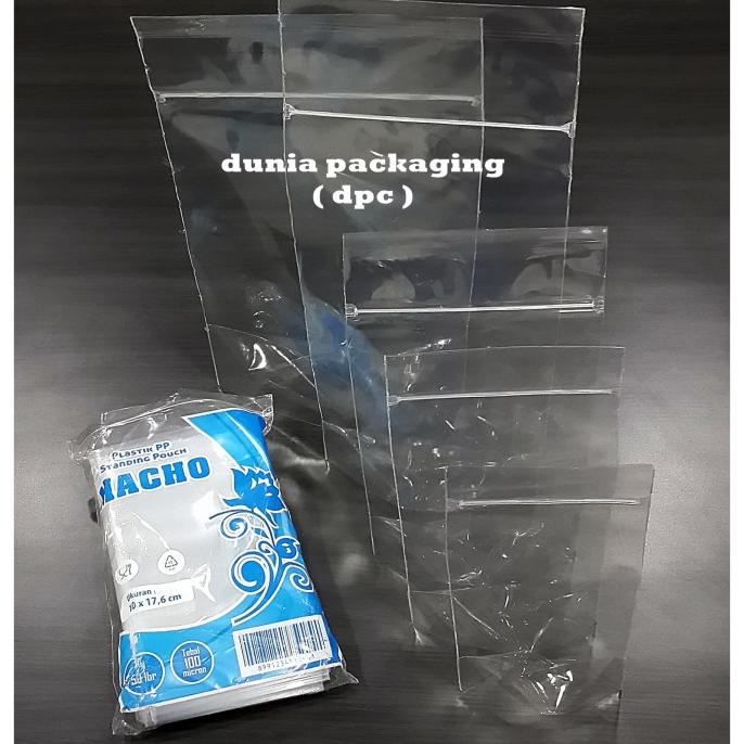 Standing Pouch Macho 20x29 / Plastik Ziplock / Plastik klip