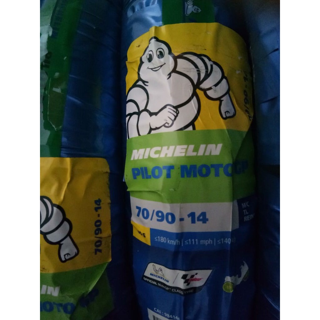 Ban Motor Michelin 70/90 ring 14 Pilot Moto GP Tubeless