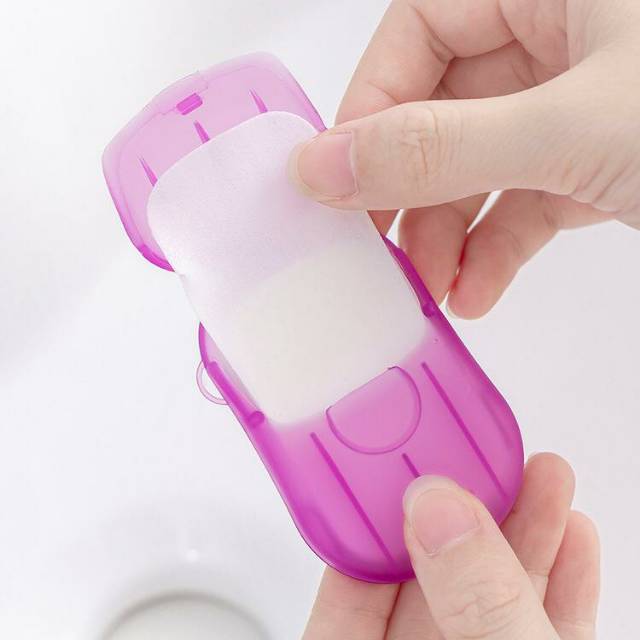 portable soap paper hand / soap paper wash