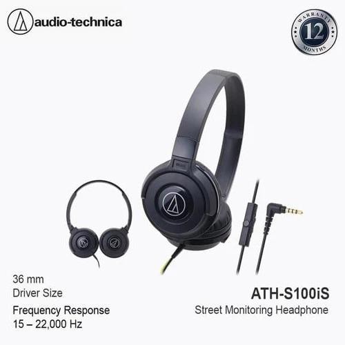 Audio Technica ATH-S100iS Portable Headphone