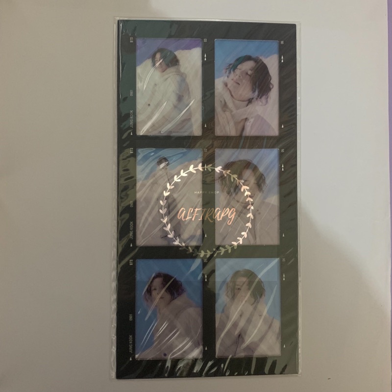 [READY STOCK]6 CUT PHOTO FILM JUNGKOOK WINPACK 2021